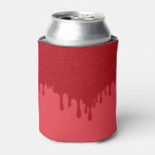 Tomato Red Drip Can Cooler – Customizable (Blikje Voorkant)