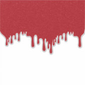 Tomato Red Drip Custom Vinyl Sticker (Voorkant)