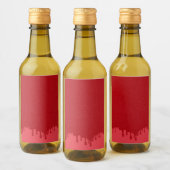Tomato Red Drip Mini Bottle Labels – Wijn Etiket (Flessen)