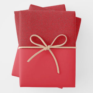 Tomato Red Duo inpakpapier - Aanpassen Vel