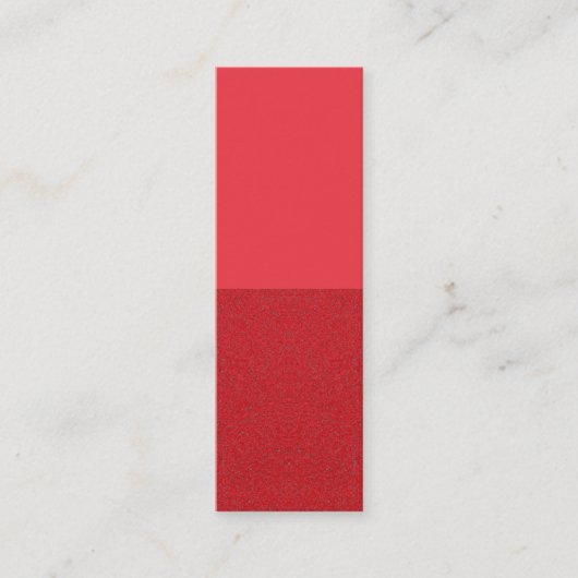 Tomato Red Half-Noise Visitekaartje - (Voorkant)