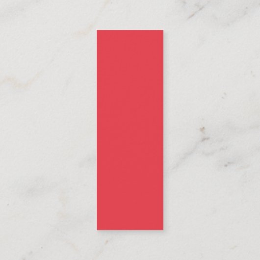 Tomato Red Half-Noise Visitekaartje -  (Achterkant)