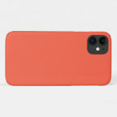 Tomato Red iPhone 11 Hoesje (Achterkant (horizontaal))