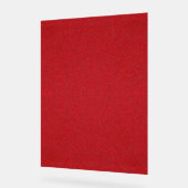Tomato Red Noise Acryl Teken –  Bord (Hoek)
