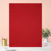 Tomato Red Noise Acryl Teken –  Bord (Huwelijk)