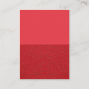 Tomato Red Noise Calling Card –  Contactkaartje
