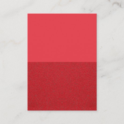 Tomato Red Noise Calling Card – Contactkaartje (Voorkant)