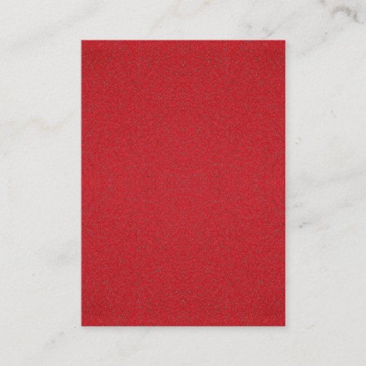 Tomato Red Noise Calling Cards – Contactkaartje (Voorkant)