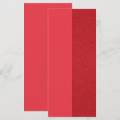 Tomato Red Noise Flat Kaarten Bulk – (Voorkant / Achterkant)