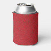 Tomato Red Noise Texture Koelbox –  Blikjeskoeler (Blikje Achterkant)