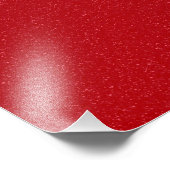 Tomato Red Noise Texture Poster – Customizable (Hoek)