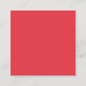 Tomato Red Noise Texture Visitekaartje – Aanpassen (Achterkant)