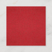 Tomato Red Noise Texture Visitekaartje – Aanpassen (Voorkant)