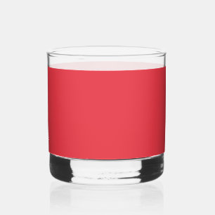 Tomato Red Rocks Glass - 12 oz Whisky Glas