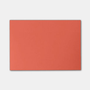 Tomato Red Solid Color Post-it® Notes