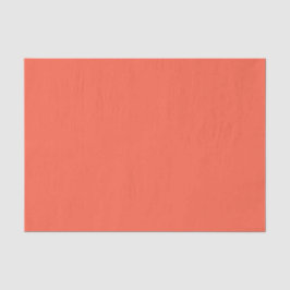 Tomato Red Solid Color Tissuepapier