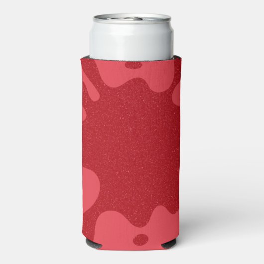 Tomato Red Splash Can Cooler (Seltzer Achterkant)