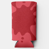 Tomato Red Splash Can Cooler (Voorkant)