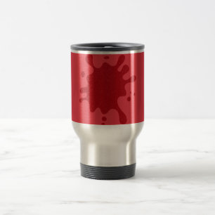 Tomato-Red Splash Travel Mug – Aangepaste Bulk Rea Reisbeker