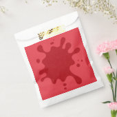 Tomato Red Splatter Treat Bags –  Bedankzakje (Gezegeld)