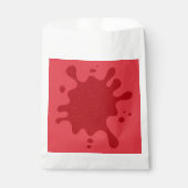 Tomato Red Splatter Treat Bags –  Bedankzakje (Voorkant)