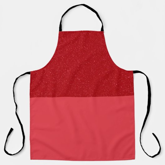 Tomato-Red Split Chef Schort - (Voorkant)