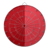Tomato Red Split Dartboard – Customizable Dartbord (Voorkant)