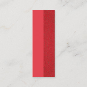 Tomato Red Split-Texture Visitekaartje – Aanpassen