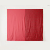 Tomato Red Tapestry Top Noise Split - Wandkleed (Voorkant (horizontaal))