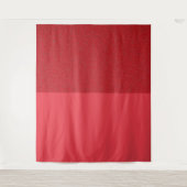 Tomato Red Tapestry Top Noise Split - Wandkleed (Voorkant)