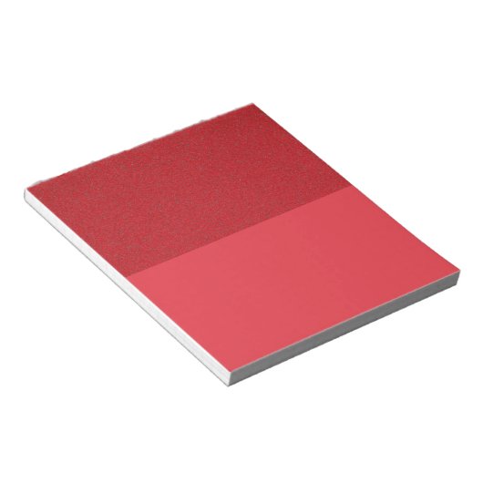 Tomato Red Textured Top Notitieblok – (Schuin)