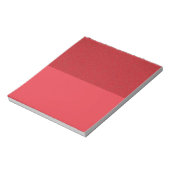 Tomato Red Textured Top Notitieblok – (Linkerzijde)