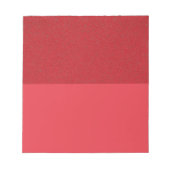 Tomato Red Textured Top Notitieblok – (Voorkant)