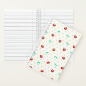 Tomato Ribbon Dot Ivory Notitieboek (Binnen)