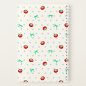 Tomato Ribbon Dot Ivory Notitieboek (Achterkant)