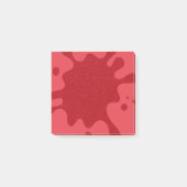 Tomato-Rode Splash Aangepaste Post-it® Notities Notes (Voorkant)