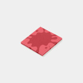 Tomato-Rode Splash Aangepaste Post-it® Notities Notes (Schuin)