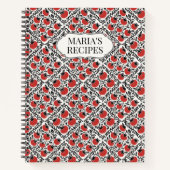 Tomato Rustic Farmhouse French Country Recipe Notitieboek (Voorkant)