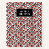 Tomato Rustic Farmhouse French Country Recipe Notitieboek (Voorkant)