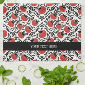 Tomato Rustic Farmhouse French Country  Theedoek (Gevouwen)