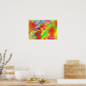 Tomato Salad Art Poster (Keuken)
