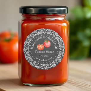 Tomato Sauce Land Oostenrijk Ronde Sticker