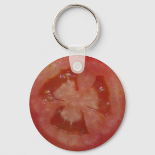 Tomato Slice Sleutelhanger