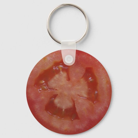 Tomato Slice Sleutelhanger (Voorkant)