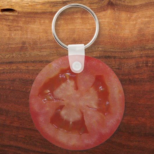 Tomato Slice Sleutelhanger (Voorkant)