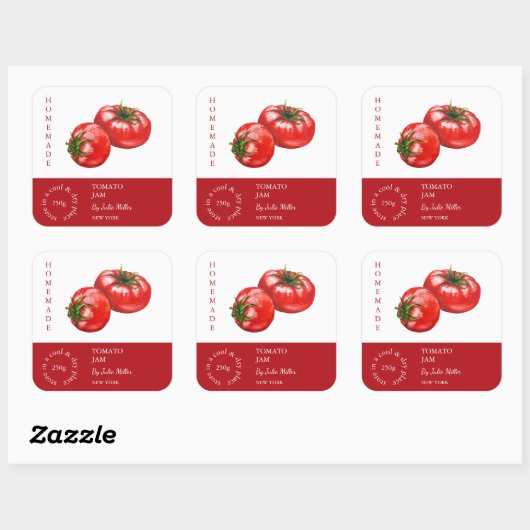 Tomato Small Business Label (Vel)