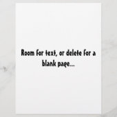 Tomato Snob Custom Flyer (Achterkant)