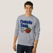 Tomato Snob Funny Gardener Gezegde T-shirt (Voorkant volledig)
