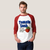 Tomato Snob Funny Gardening T-shirt (Voorkant volledig)