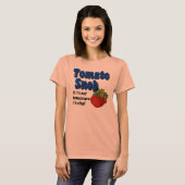 Tomato Snob Gardener Gezegde T-shirt (Voorkant volledig)